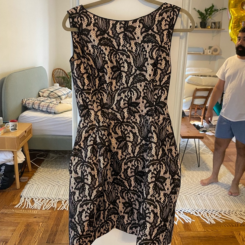 Midi Lace Dress Zara